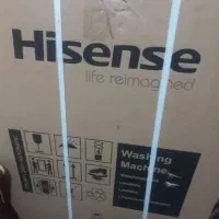 لباسشویی هایسنس ۸ کیلو آکبند کارخانه اصلا باز نشده