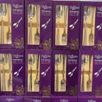 قاشق و چنگال 12 پارچه یونیک سه طرح|ظروف سرو و پذیرایی|نسیمشهر, |دیوار