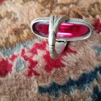 انگشتر فقط معامله با زنجیر گردن بند|بدلیجات|کرمان, |دیوار