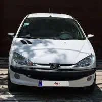 پژو۲۰۶تیپ۲ سفید مدل 1399درحد زیرقیمت