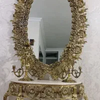 آیینه و شمعدانی|مبلمان خانگی و میز عسلی|نقده, |دیوار