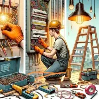 نصب دوربین خدمات برق ساختمان هوشمند سازی