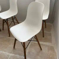 صندلی فایبرگلاس پایه ایفلی