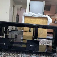 میزتلویویزیون شیشه ای ترکیه ای