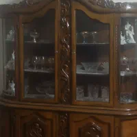 بوفه چوب گردو کار دست سفارشی ساز