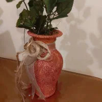 تعدادی تزیئنات گل و گلدان، جا شمعی ،وسایل دکوراتیو|گل مصنوعی|تهران, مجیدیه|دیوار