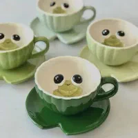 ظروف سرامیکی ماگ عروسکی مناسب هدیه