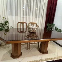 میز ناهارخوری ۶ نفره به همراه ۶ عدد صندلی رایگان|میز و صندلی غذاخوری|مشهد, شهرآرا|دیوار