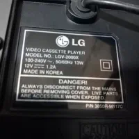 ویدیو LG2000x|پخش‌کننده DVD و ویدیو|اسلام‌شهر, مسکن مهر اسلاشهر (شهرک امام خمینی)|دیوار