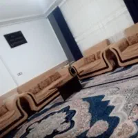 مبل هفت نفره تمیز بامیزعسلی