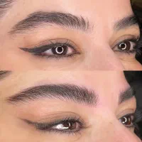 میکروبلیدینگ ابرو. شید لب روسی|خدمات آرایشگری و زیبایی|ساری, |دیوار