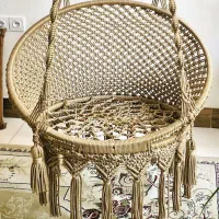 تاب ریلکسی مکرومه|صندلی و نیمکت|ورامین, ورامین|دیوار