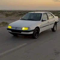 پژو 405 سفید عروسک