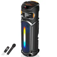 اسپیکر ایستاده 24 اینچ چمدانی قابل حمل|سیستم صوتی خانگی|رشت, کوی طالقانی|دیوار