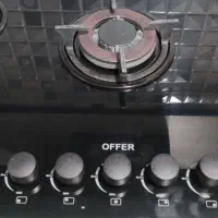 اجاق گاز صفحه ای شیشه ای