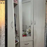 کمد سفید دو تیکه