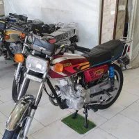 موتورسیکلتCDl125کاربراتوری فابریک باکارت کارت سوخت