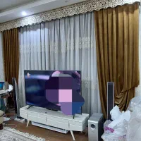 پرده پذیرایی با متعلقات