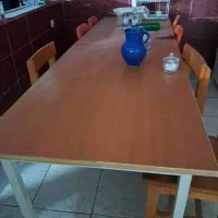 میز چوبی|میز و صندلی غذاخوری|الوند, |دیوار