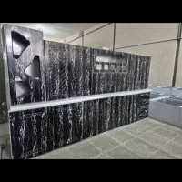 کابینت پیش ساخته آماده فلزی درب چوبی|مصالح و تجهیزات ساختمان|شادگان, |دیوار