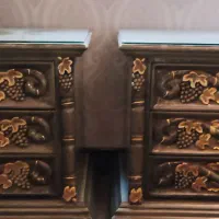 سرویس خواب دو نفره لوکس کار دست|تخت و سرویس خواب|تهران, زعفرانیه|دیوار