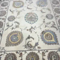 قالی ۲.۵ در ۳ دستبافت افشان