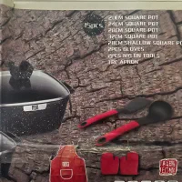 سرویس قابلمه برند MGC ساخت ایتالیا نو بدون استفاده