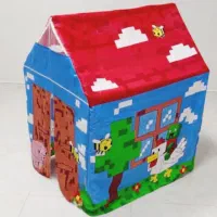 خانه بازی کودک در سه طرح کرومی، ماینکرافت و لبوبو