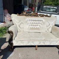 مبل سلطنتی سالم همراه با بوفه|مبلمان خانگی و میز عسلی|آستانه اشرفیه, |دیوار