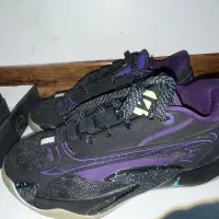 کتونی نایک جردن لوکا رنگ مشکی بنفش در حد