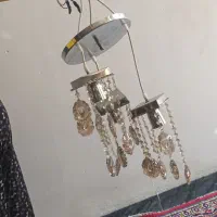 سه عدد لوستر کرستال|لوستر و چراغ آویز|تبریز, |دیوار