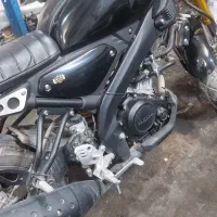 صافکاری موتور سیکلت+جوشکاری پلاستیک