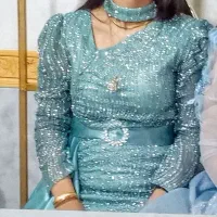 لباس مجلسی سنگدوزی شده|لباس|محمدشهر, محمدشهر|دیوار