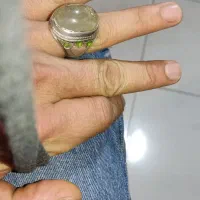 انگشتر در مو طلایی عتیقه