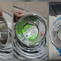 سبد لگن استیل پیک‌نیک سشوار دیواری اتو سطل کابینتی