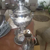 سرویس کامل سماور پیوگان ده لیتری کاملا نو