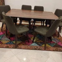 میز ناهار خوری شش نفره برند آلدورادو در حد نو