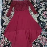 لباس مجلسی دنباله داروکت وشلواردرحدنو سایز44|لباس|زرند, |دیوار