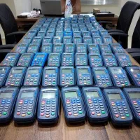 کارتخوان سیار مدل b88 بی سیم دستگاه کارتخان کارت