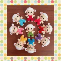 عروسک بافتنی ببعی مل مل