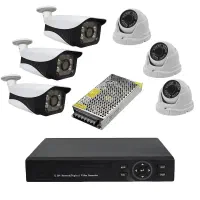 دوربین‌های مداربسته فول‌اچ‌دی IP با دید در شب رنگی|دوربین مداربسته|رشت, کوی حسینی|دیوار