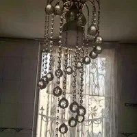 یک عدد لوستر کریستال|لوستر و چراغ آویز|محمدشهر, همایون ویلا|دیوار