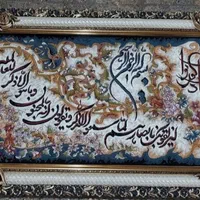 تابلو فرش ۱۲۰۰ شانه سایز ۶۵ در ۱۱۵|تابلو فرش|مشهد, جلالیه|دیوار