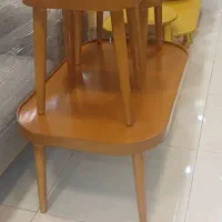 جلومبلی عسلی مبل چوبی کنزو بیلیاردی