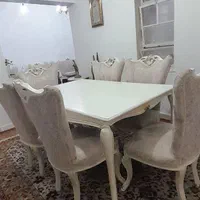مبل ۷ نفره و نهار خوری ۶ نفره|مبلمان خانگی و میز عسلی|تهران, شهرک استقلال|دیوار