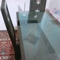 میز نهارخوری چهارنفره|میز و صندلی غذاخوری|زابل, |دیوار