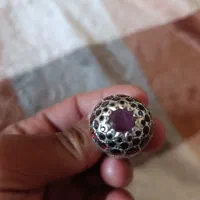 انگشترجواهرباسنگ یاقوت معدنی|جواهرات|گنبد کاووس, |دیوار