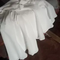 دوخت چادر عروس  با پارچه