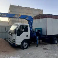 جرثقیل خاور 3 تن دکل بلند جهت کار شبانه روزی|خدمات حمل و نقل|شیراز, ترمینال باربری|دیوار