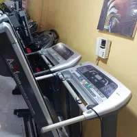 یک جفت تردمیل باشگاهی کره ای تاشو موتور ac|تجهیزات ورزشی|تهران, مشیریه|دیوار